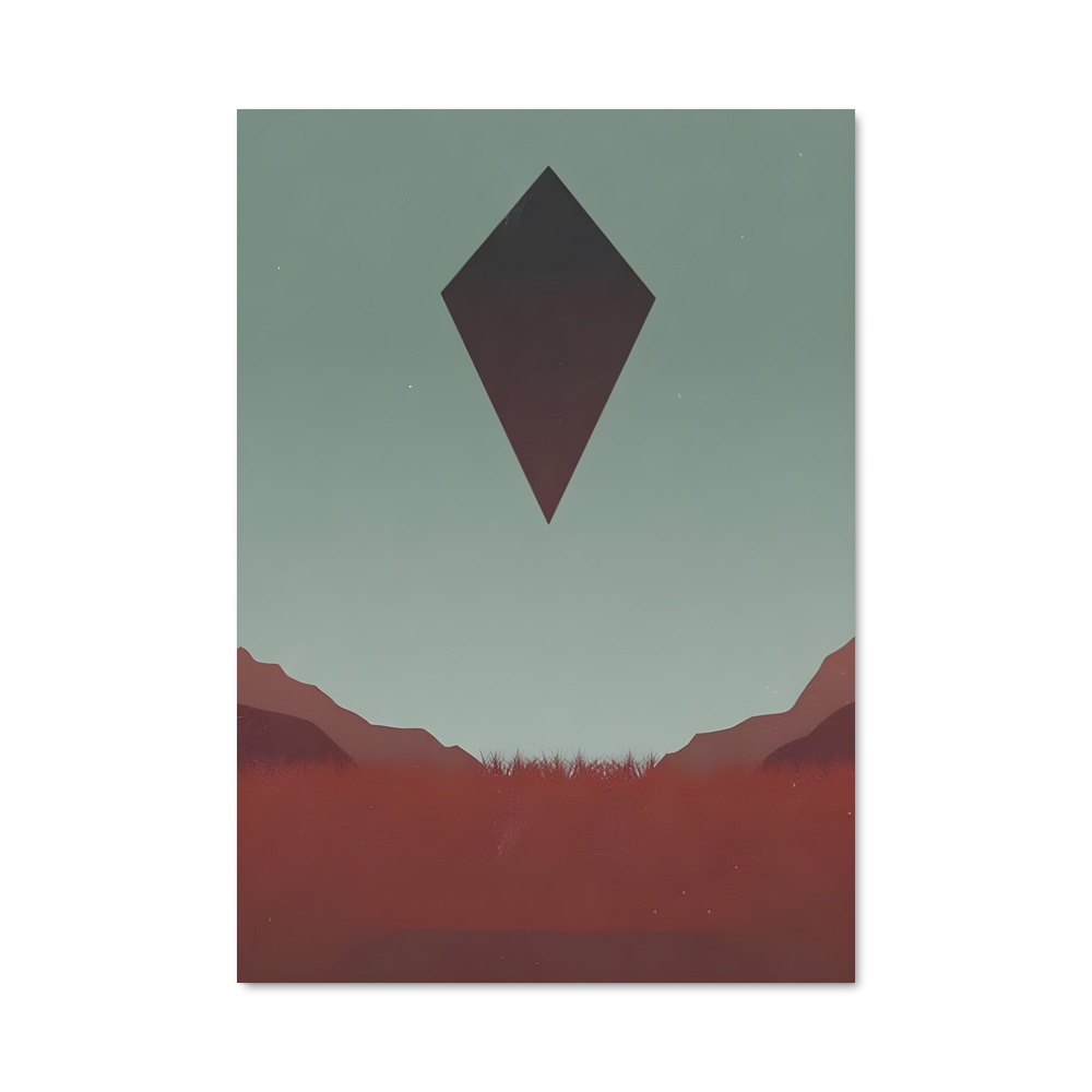 Poster Diamant Émeraude